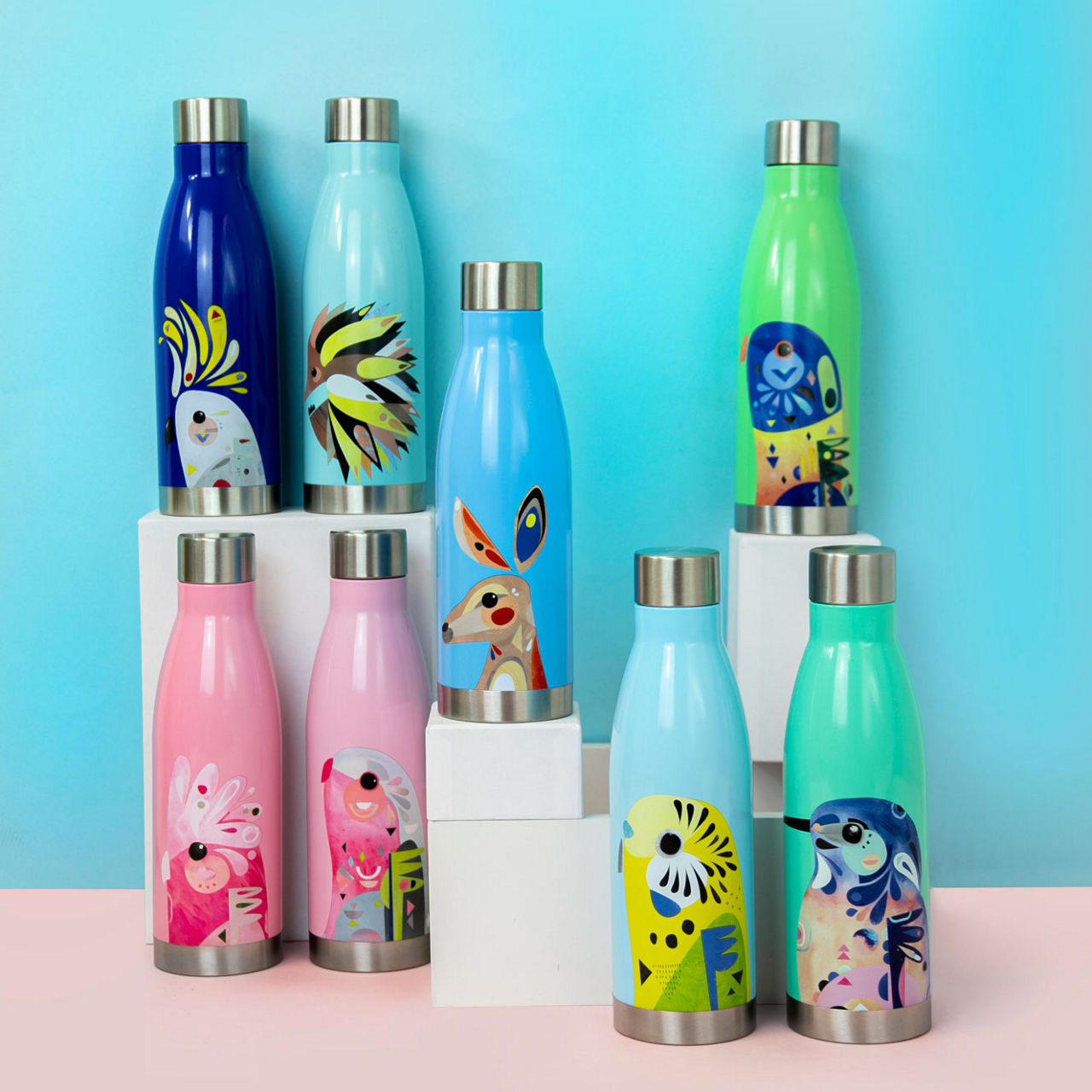 Pete Cromer Kangaroo Double Walled Insulated Bottle 500ml