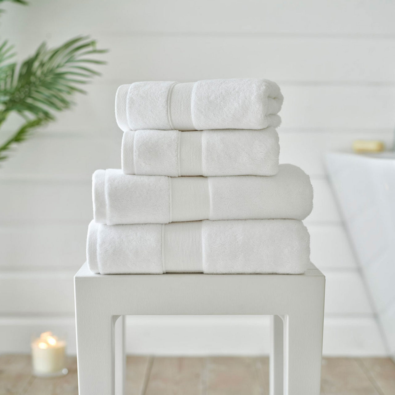 New Boston Towel White