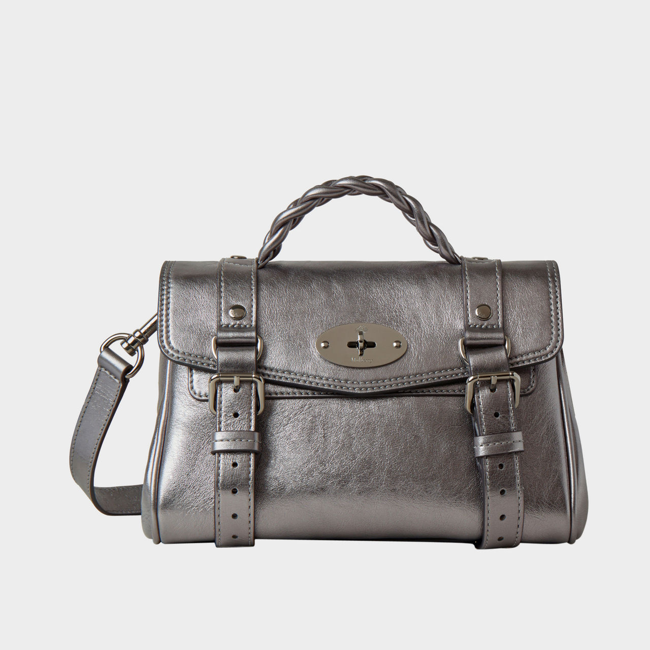Grey mulberry bag sale