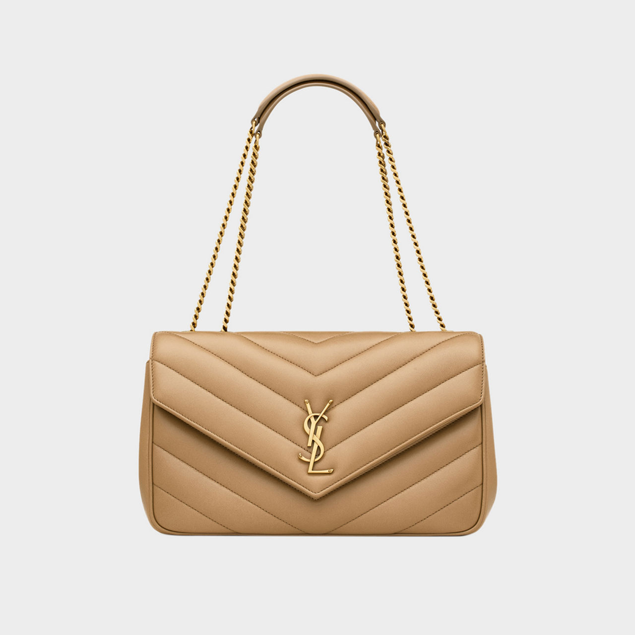 Saint laurent gold bag sale