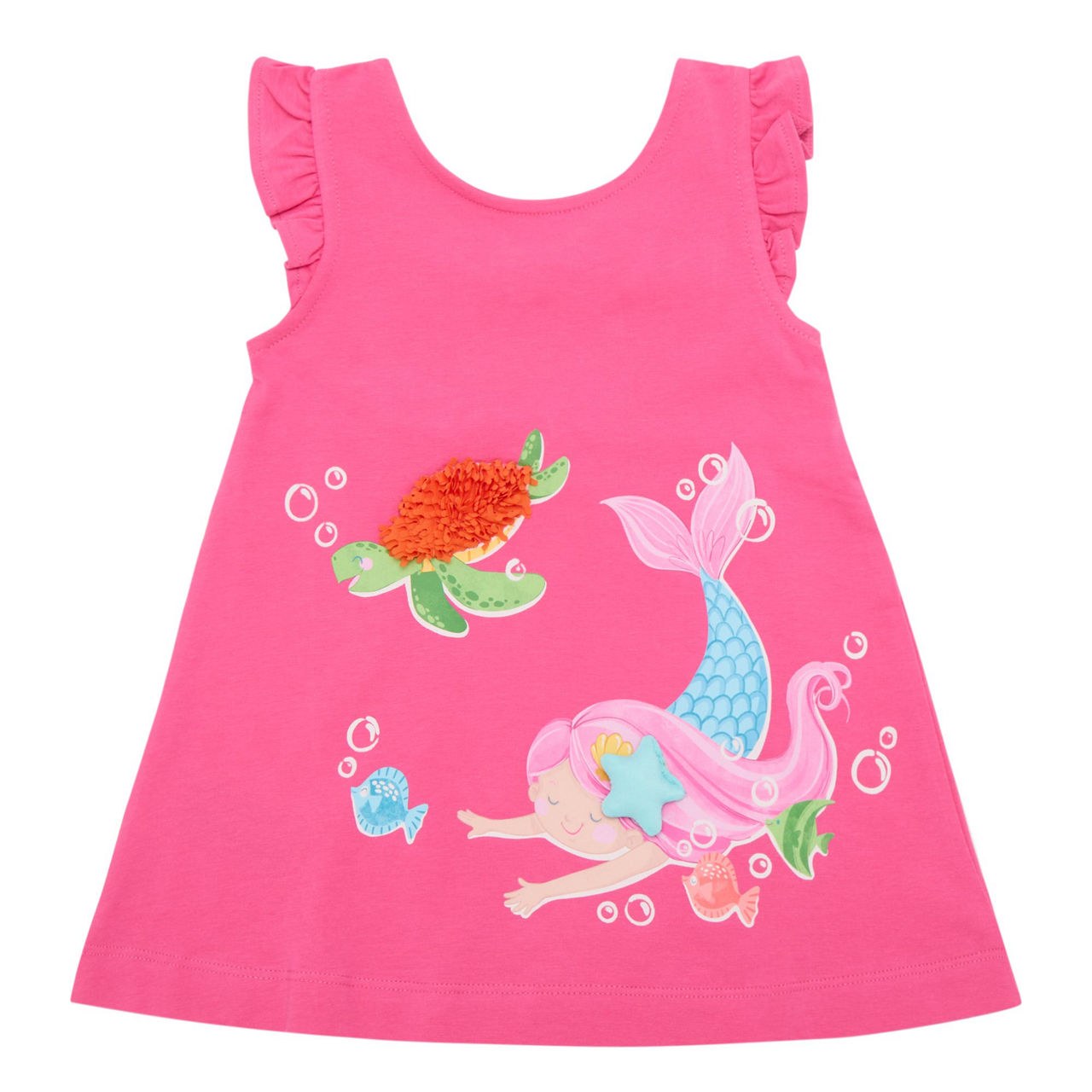 Mayoral Printed Dress - Fuchsia Mermaid Mayoral Printed Dress - Fuchsia Mermaid