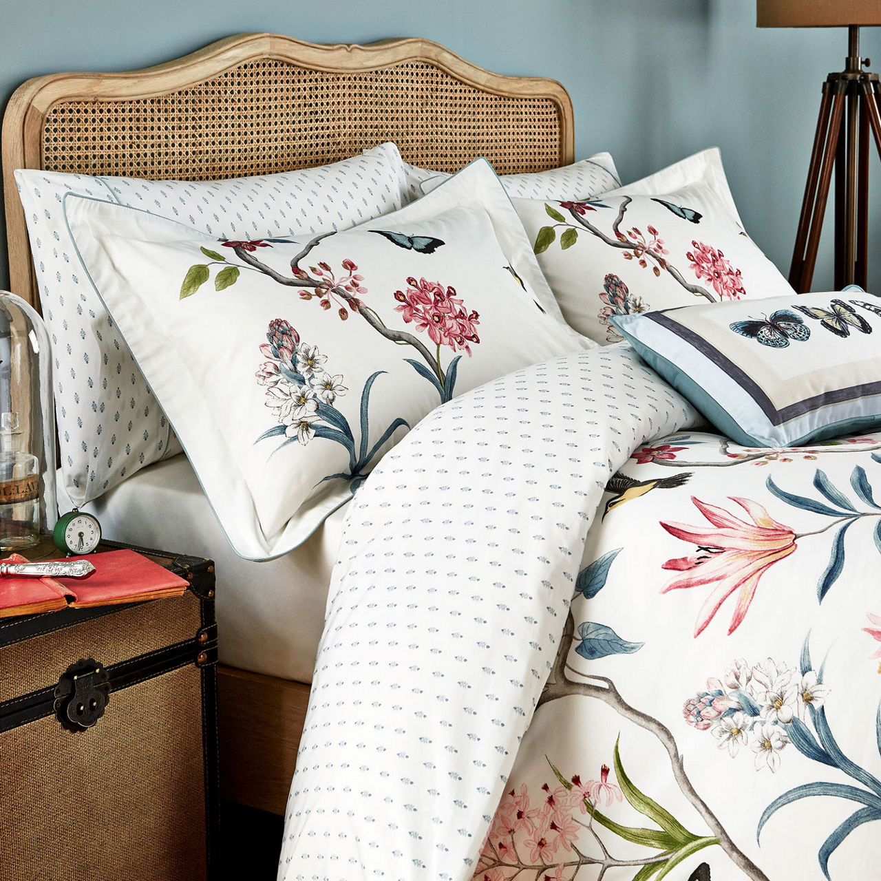 Clementine Duvet Set Duck Egg