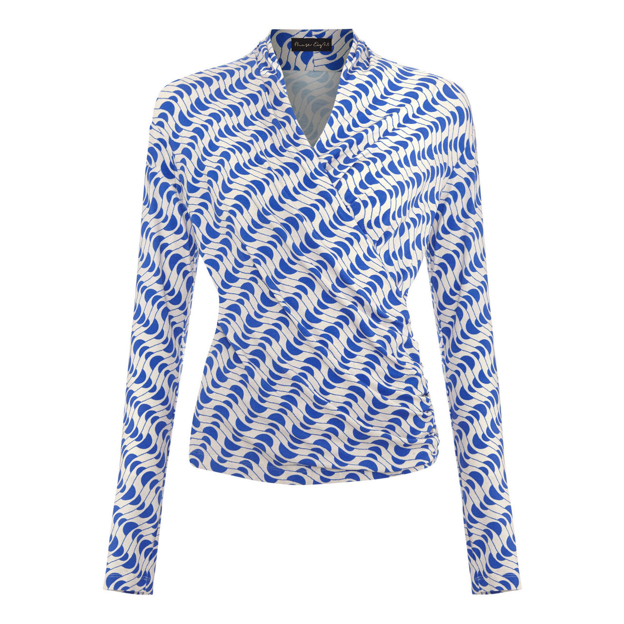 Phase Eight April Geo Wrap Top Phase Eight April Geo Wrap Top