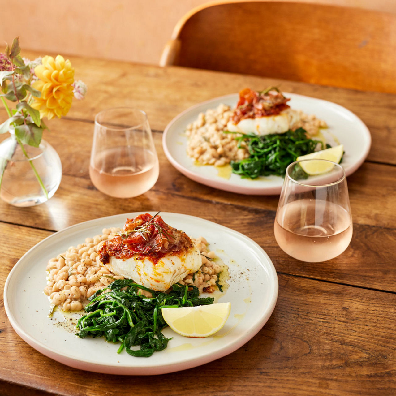 Big Love Stoneware Perfect Plates Set of Four, 27cm