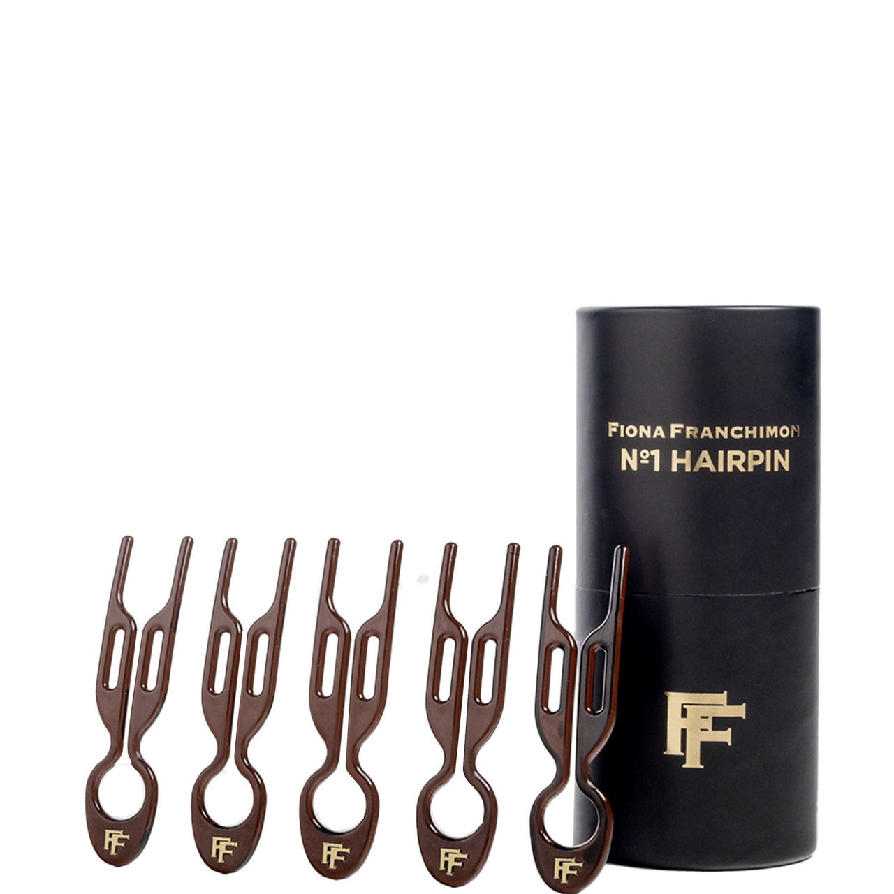 FIONA FRANCHIMON N°1ヘアピン ブラウン 5本セット FIONA FRANCHIMON N°1ヘアピン ブラウン 5本セット（FIONA
