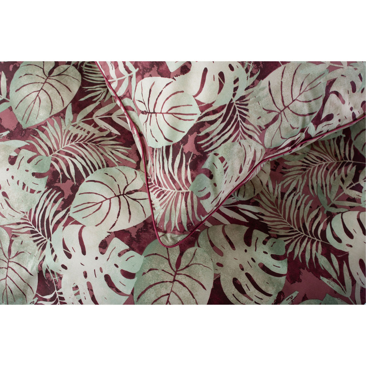 Tropical Duvet Set Red