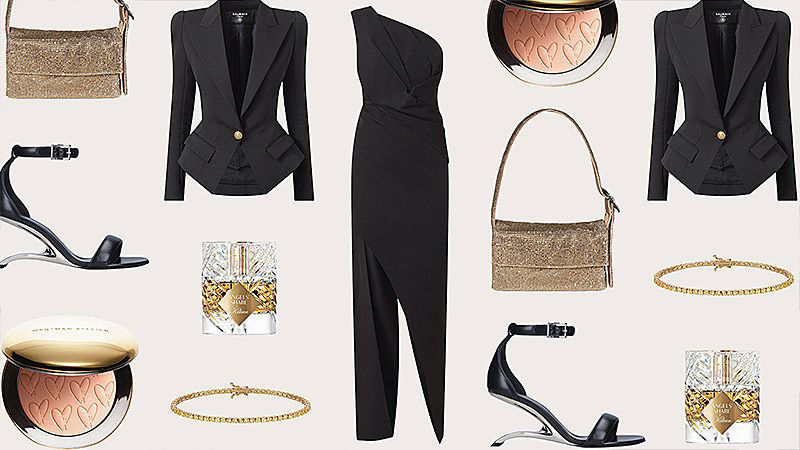 How to accessorize a black dress for hot sale a wedding