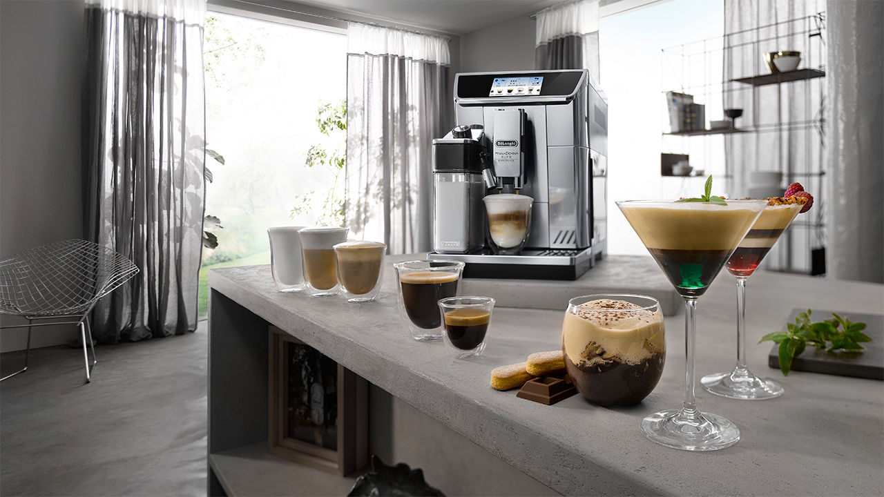 Delonghi EXAM440.55.B Rivelia Fully Automatic Bean to Cup Coffee Machine 