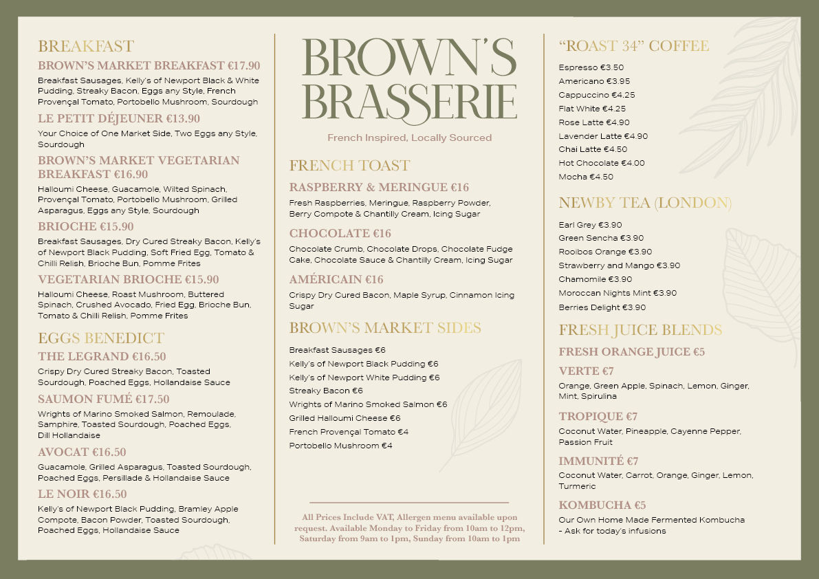 Brown Thomas basement cafe - Picture of Browns Bar & Cafe, Dublin