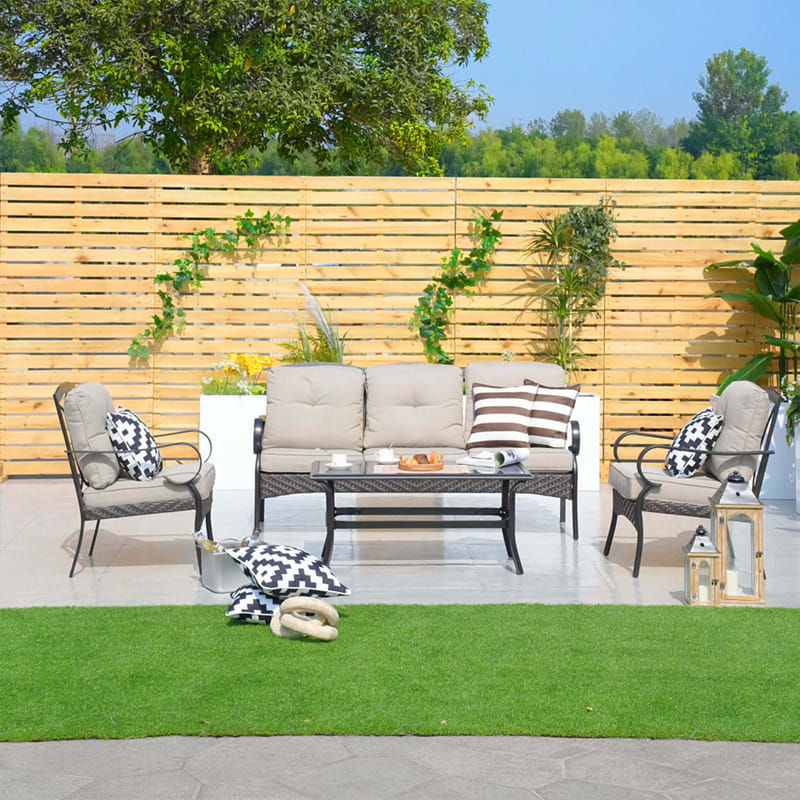 rathwood outdoor sofa and chairs