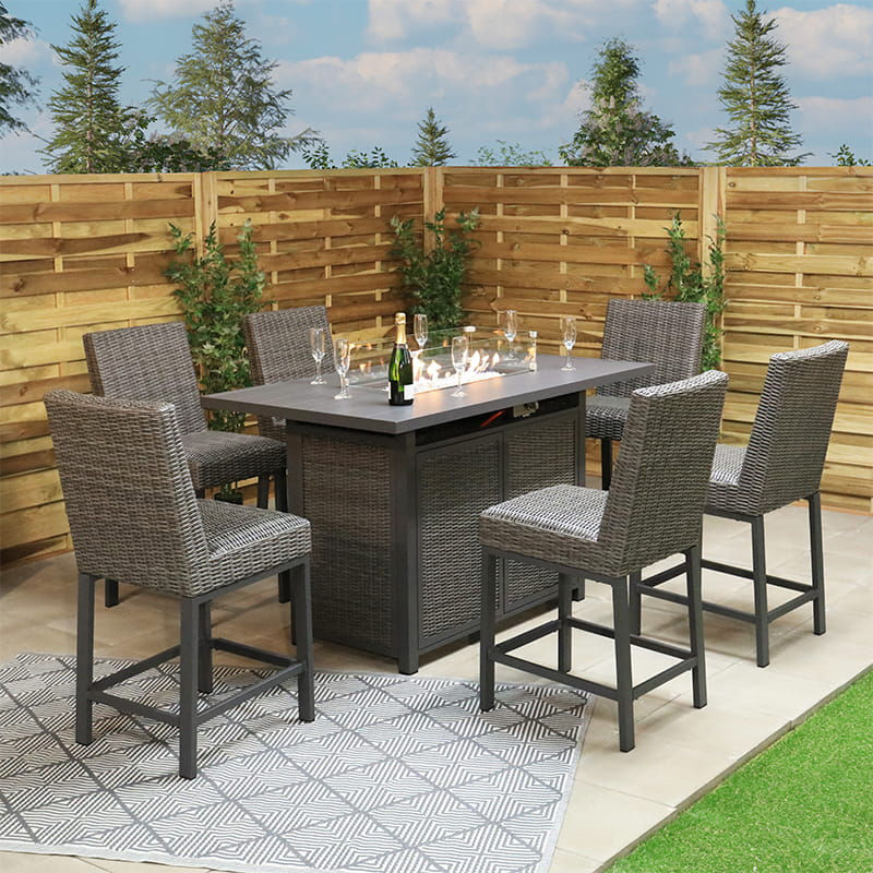 rathwood outdoor dinging table and chairs set