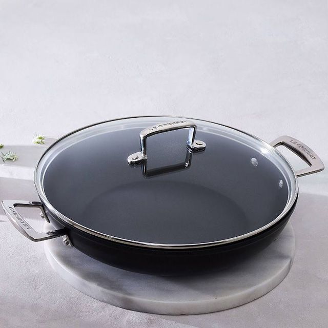 Le Creuset Signature Stainless Steel Uncoated Shallow Frying Pan