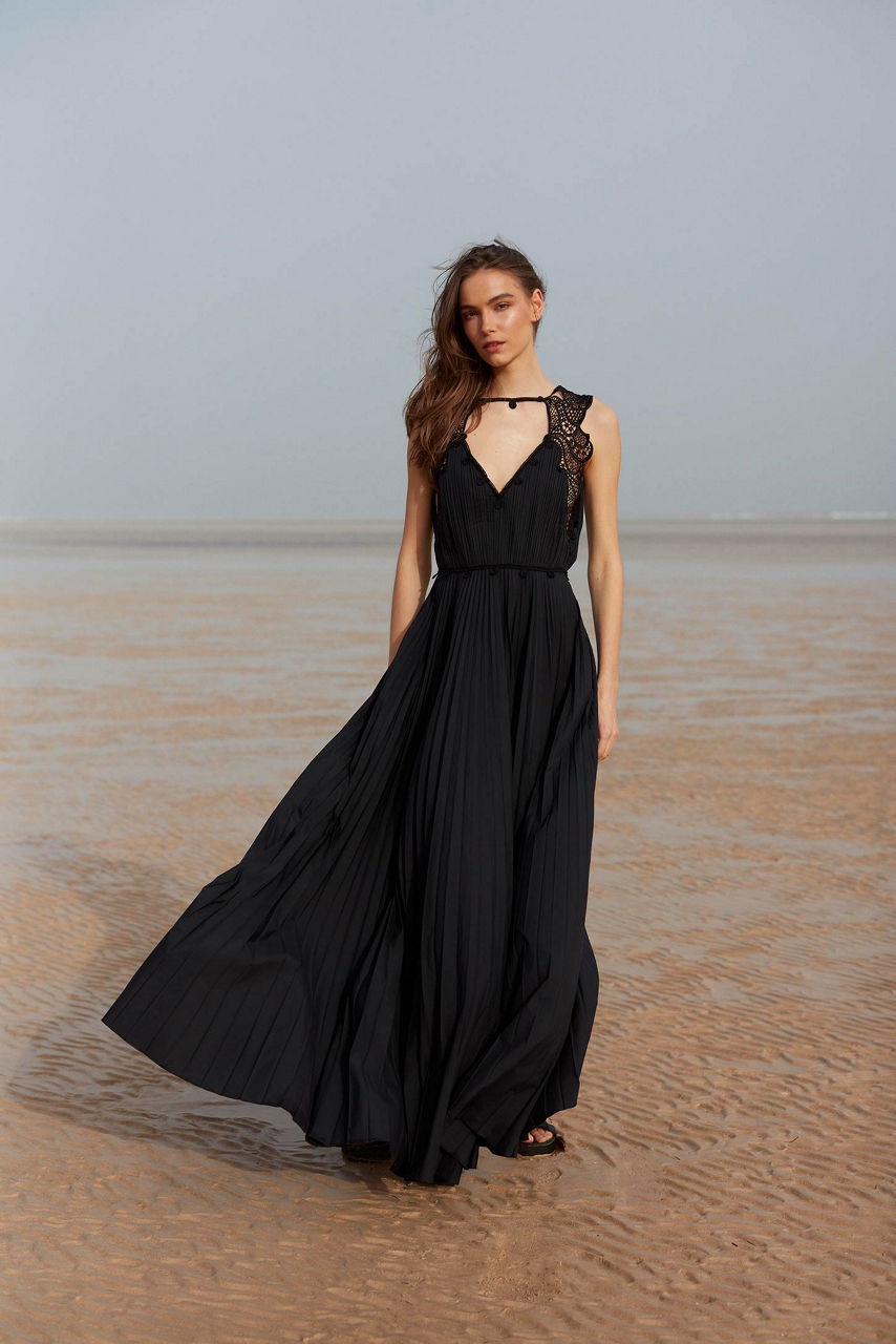 Alberta Ferretti Black Dress
