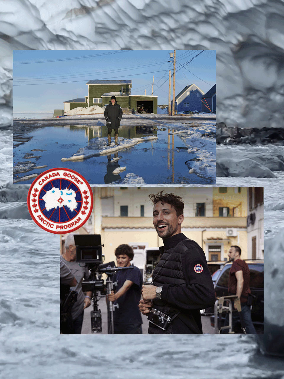 "Live in The Open" Campaign with Canada Goose