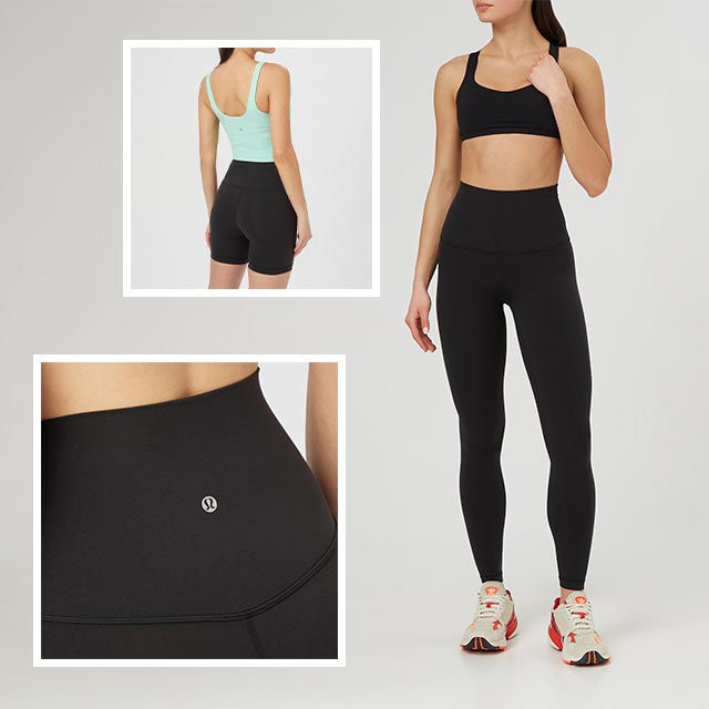 Lululemon align leggings joggers in black camo - Depop