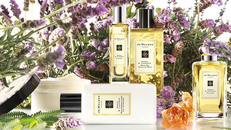 Amber Lavender Cologne Range from Jo Malone Brown Thomas